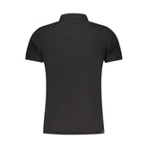 Accademia Militare Black Cotton Polo Shirt